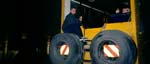 graham on the truck
